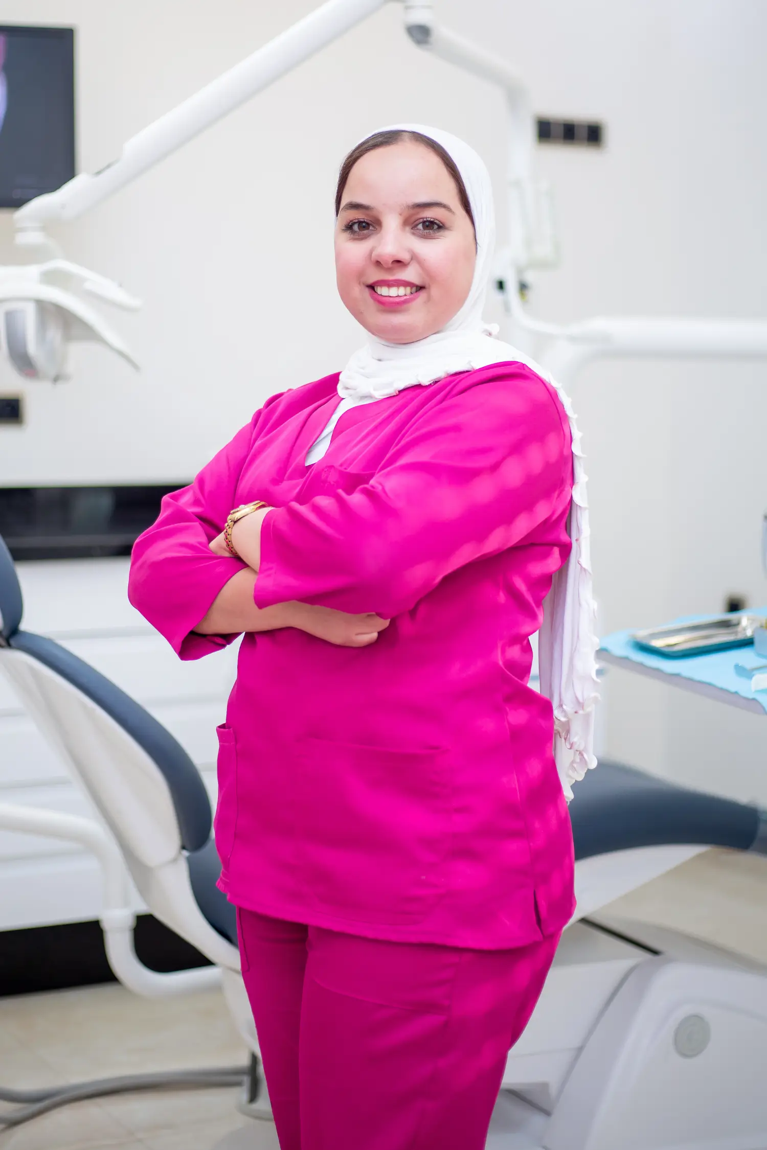 Khadija Fahmi, assistante dentaire omnipraticienne au Centre Dentaire Signature